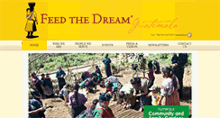 Desktop Screenshot of feedthedream.org