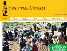 Tablet Screenshot of feedthedream.org